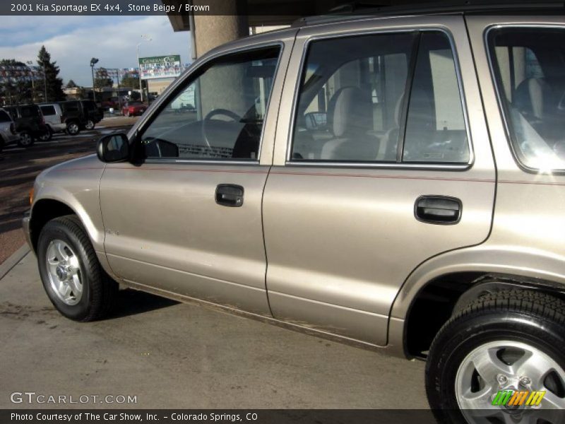 Stone Beige / Brown 2001 Kia Sportage EX 4x4