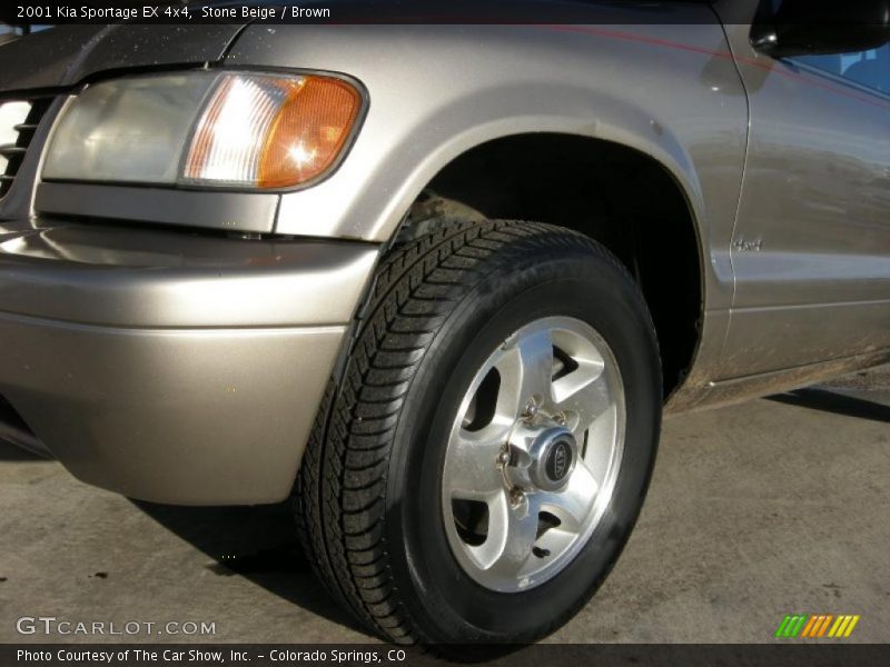 Stone Beige / Brown 2001 Kia Sportage EX 4x4
