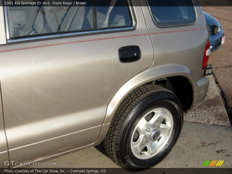 Stone Beige / Brown 2001 Kia Sportage EX 4x4
