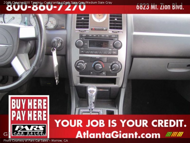 Cool Vanilla / Dark Slate Gray/Medium Slate Gray 2005 Chrysler 300 Touring