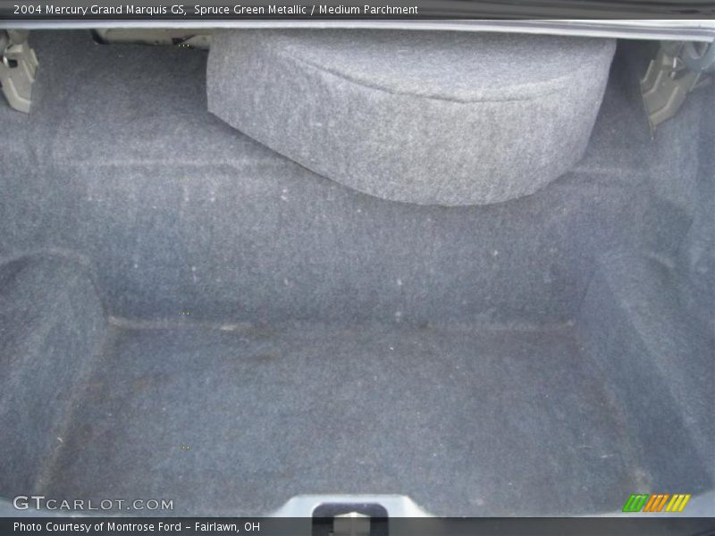 Spruce Green Metallic / Medium Parchment 2004 Mercury Grand Marquis GS