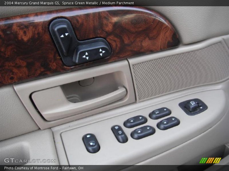 Spruce Green Metallic / Medium Parchment 2004 Mercury Grand Marquis GS