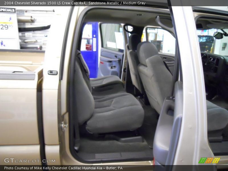 Sandstone Metallic / Medium Gray 2004 Chevrolet Silverado 1500 LS Crew Cab 4x4
