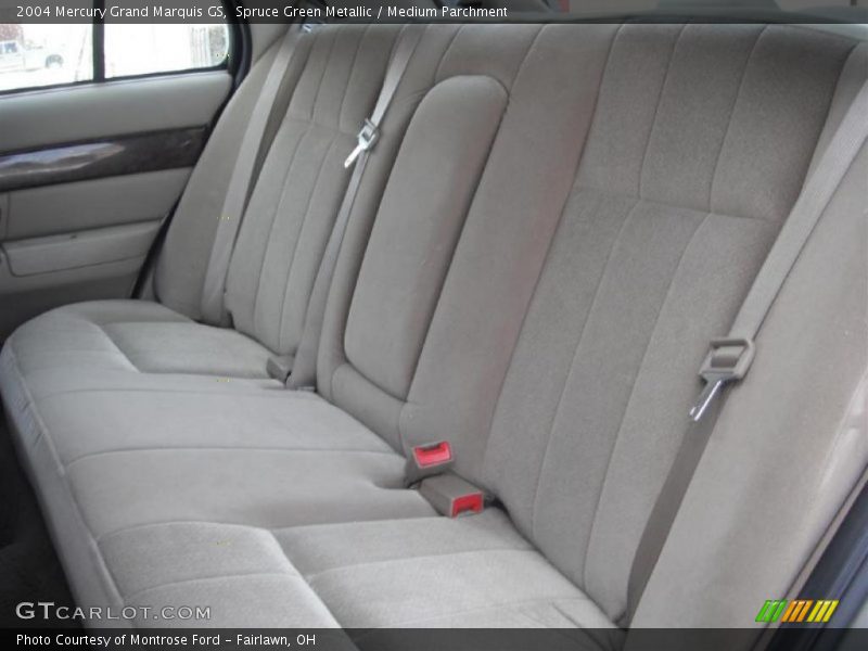 Spruce Green Metallic / Medium Parchment 2004 Mercury Grand Marquis GS