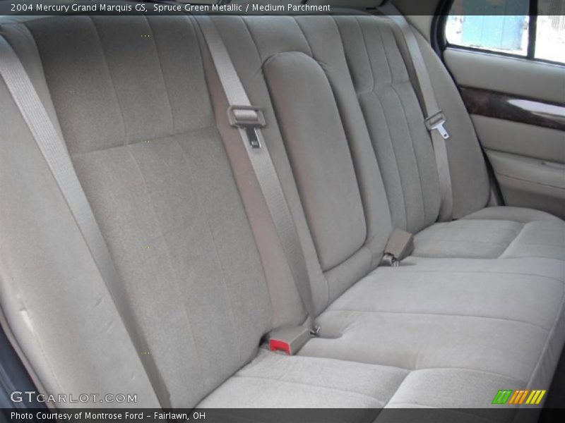Spruce Green Metallic / Medium Parchment 2004 Mercury Grand Marquis GS