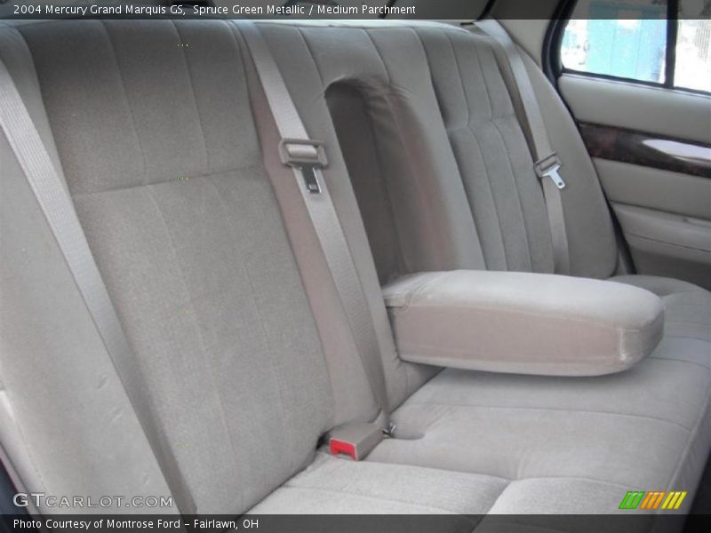 Spruce Green Metallic / Medium Parchment 2004 Mercury Grand Marquis GS