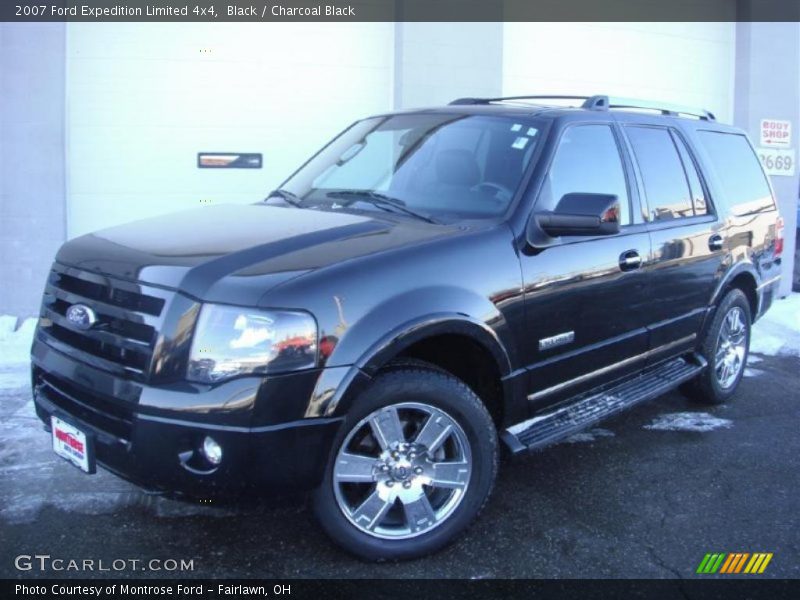 Black / Charcoal Black 2007 Ford Expedition Limited 4x4