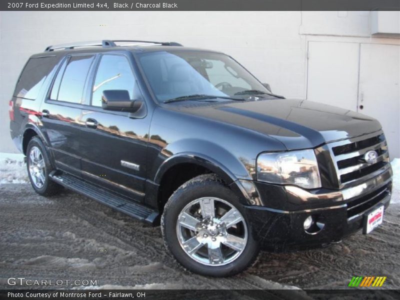 Black / Charcoal Black 2007 Ford Expedition Limited 4x4