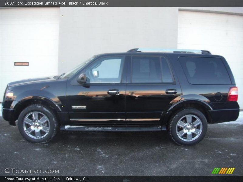 Black / Charcoal Black 2007 Ford Expedition Limited 4x4