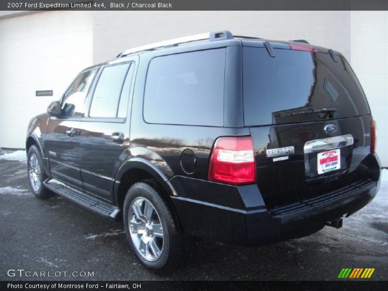Black / Charcoal Black 2007 Ford Expedition Limited 4x4
