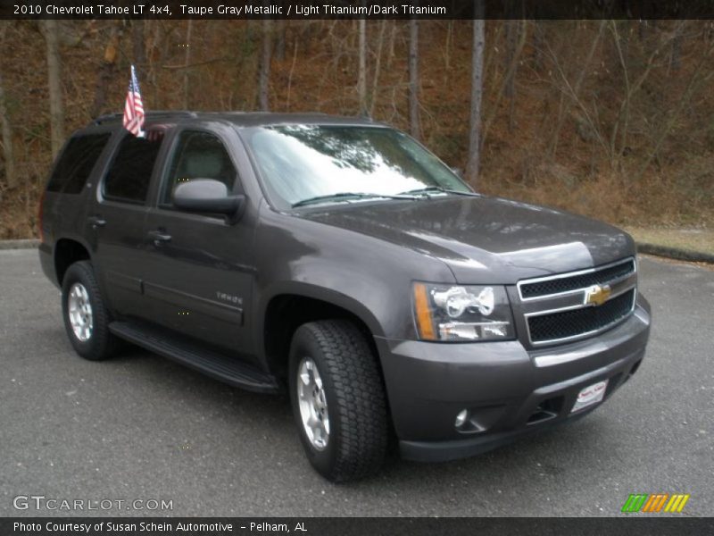 Taupe Gray Metallic / Light Titanium/Dark Titanium 2010 Chevrolet Tahoe LT 4x4