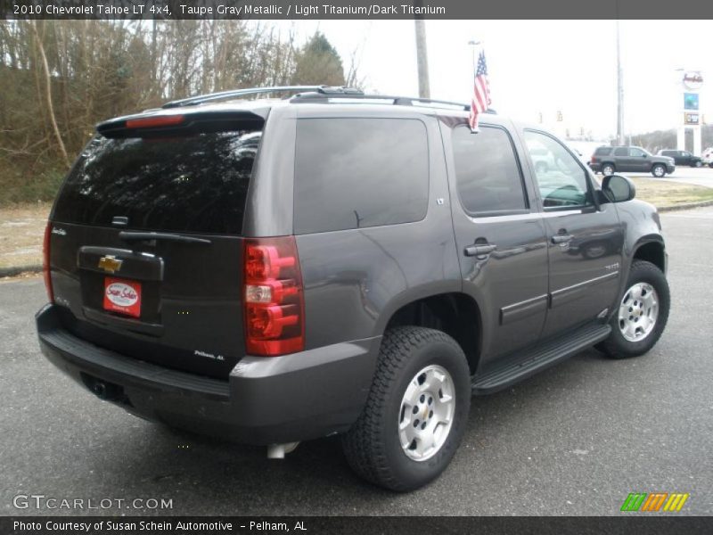 Taupe Gray Metallic / Light Titanium/Dark Titanium 2010 Chevrolet Tahoe LT 4x4