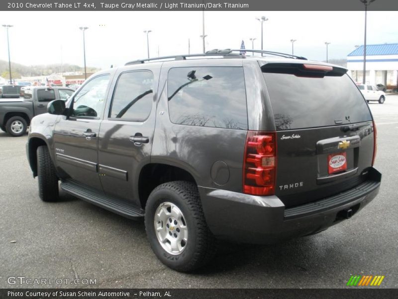 Taupe Gray Metallic / Light Titanium/Dark Titanium 2010 Chevrolet Tahoe LT 4x4
