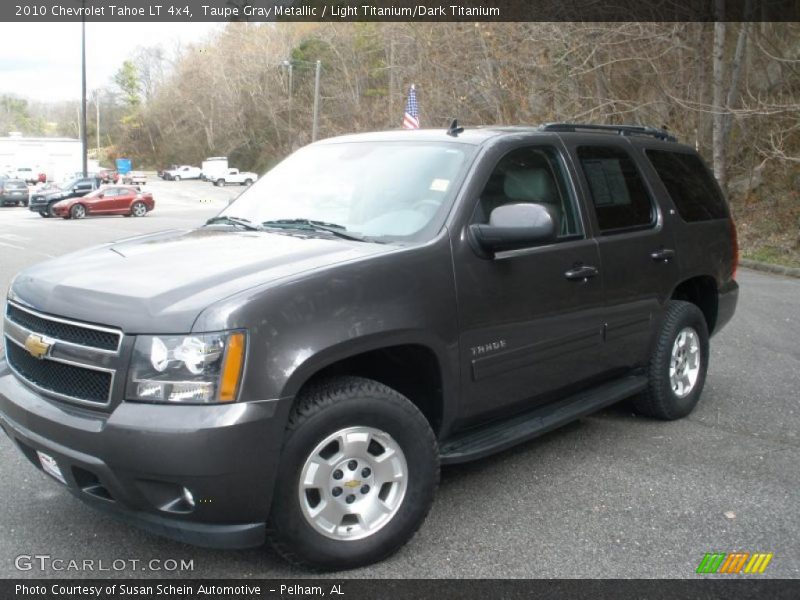 Taupe Gray Metallic / Light Titanium/Dark Titanium 2010 Chevrolet Tahoe LT 4x4