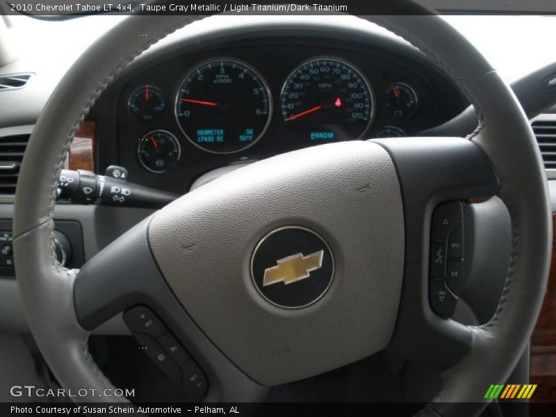 Taupe Gray Metallic / Light Titanium/Dark Titanium 2010 Chevrolet Tahoe LT 4x4