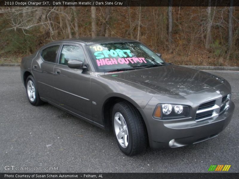 Dark Titanium Metallic / Dark Slate Gray 2010 Dodge Charger SXT