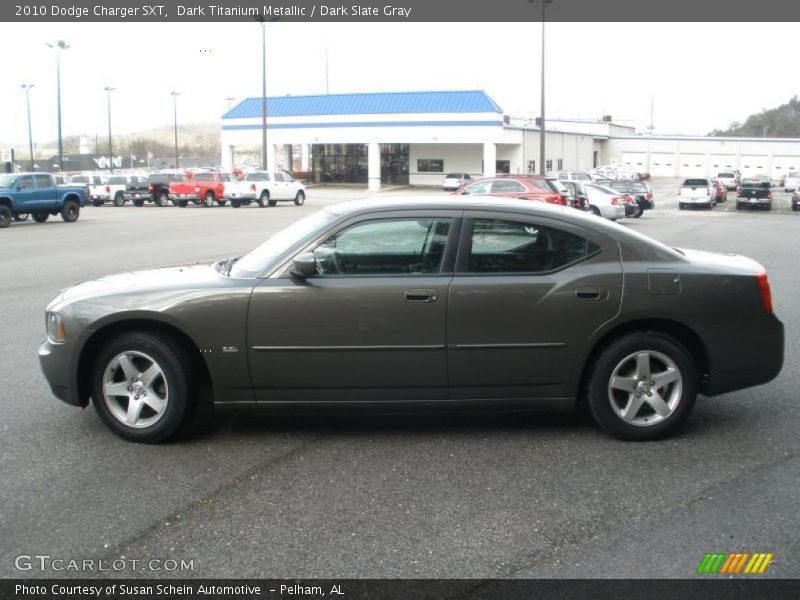Dark Titanium Metallic / Dark Slate Gray 2010 Dodge Charger SXT