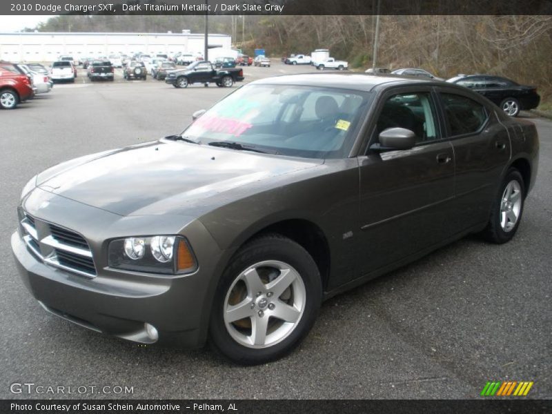 Dark Titanium Metallic / Dark Slate Gray 2010 Dodge Charger SXT