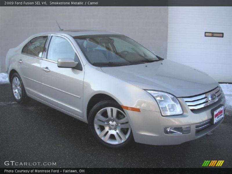 Smokestone Metallic / Camel 2009 Ford Fusion SEL V6