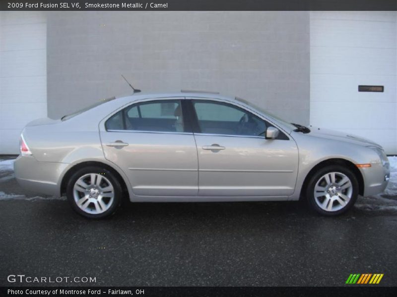 Smokestone Metallic / Camel 2009 Ford Fusion SEL V6