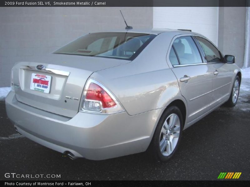 Smokestone Metallic / Camel 2009 Ford Fusion SEL V6