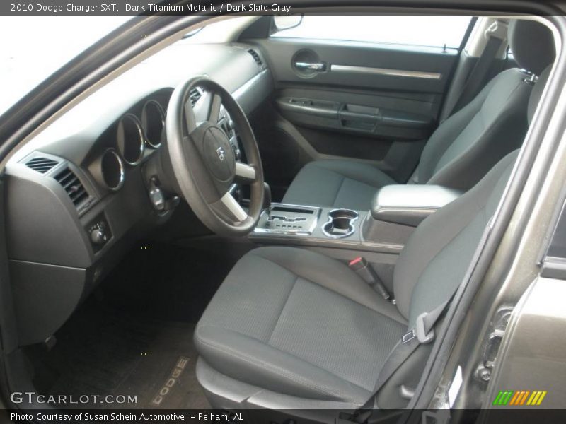 Dark Titanium Metallic / Dark Slate Gray 2010 Dodge Charger SXT