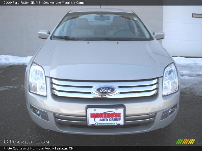 Smokestone Metallic / Camel 2009 Ford Fusion SEL V6