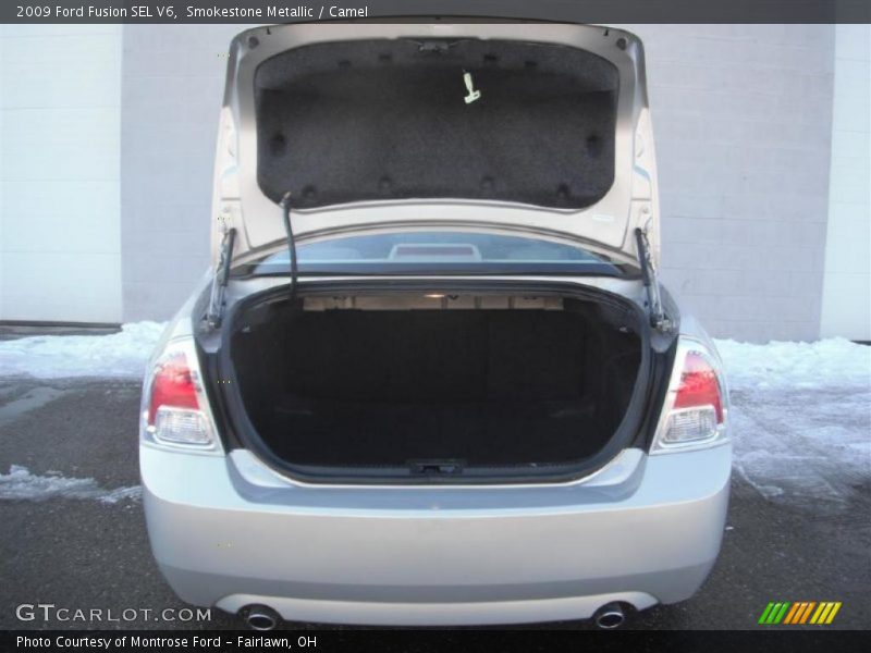 Smokestone Metallic / Camel 2009 Ford Fusion SEL V6