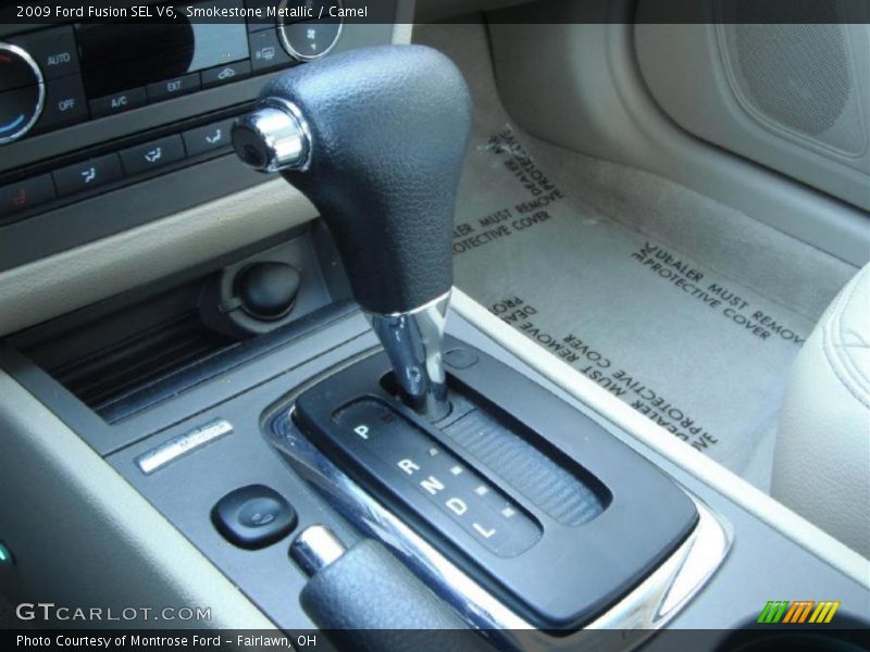 Smokestone Metallic / Camel 2009 Ford Fusion SEL V6