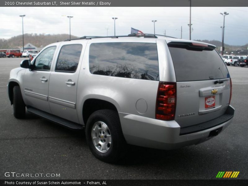 Sheer Silver Metallic / Ebony 2010 Chevrolet Suburban LT