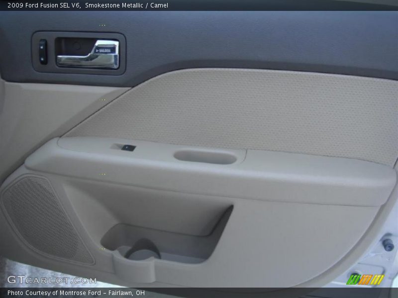 Smokestone Metallic / Camel 2009 Ford Fusion SEL V6