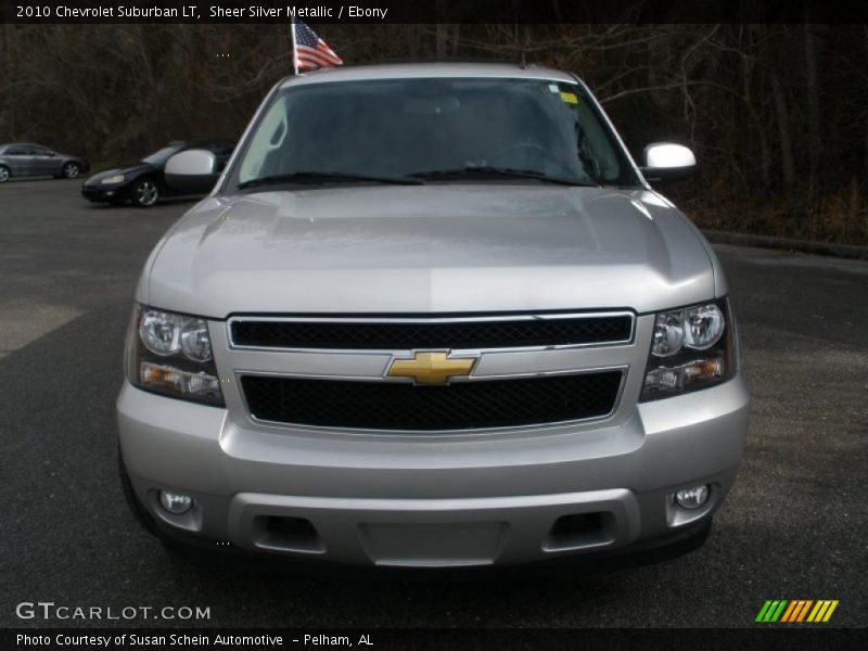 Sheer Silver Metallic / Ebony 2010 Chevrolet Suburban LT
