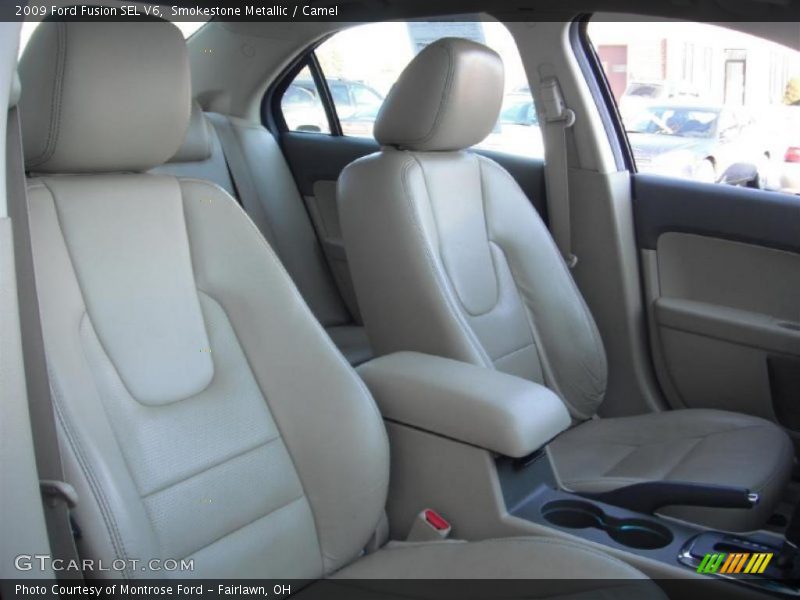 Smokestone Metallic / Camel 2009 Ford Fusion SEL V6