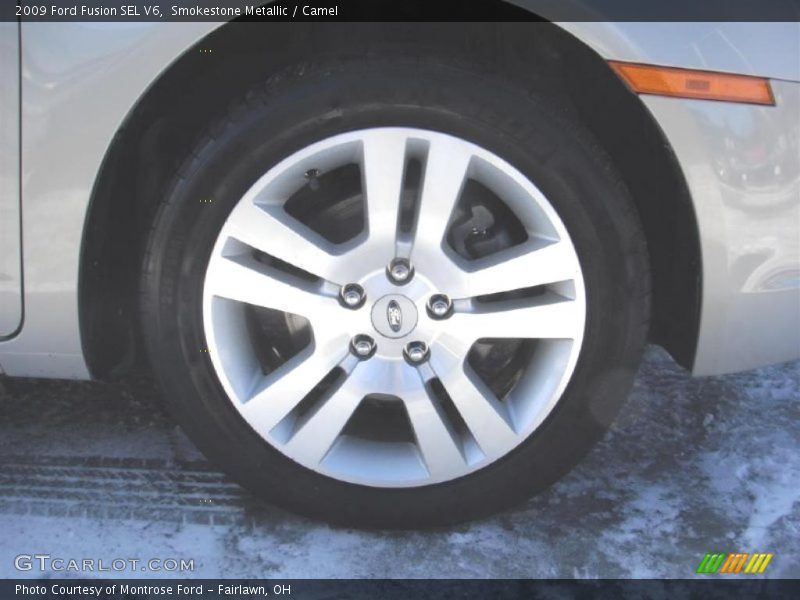 Smokestone Metallic / Camel 2009 Ford Fusion SEL V6