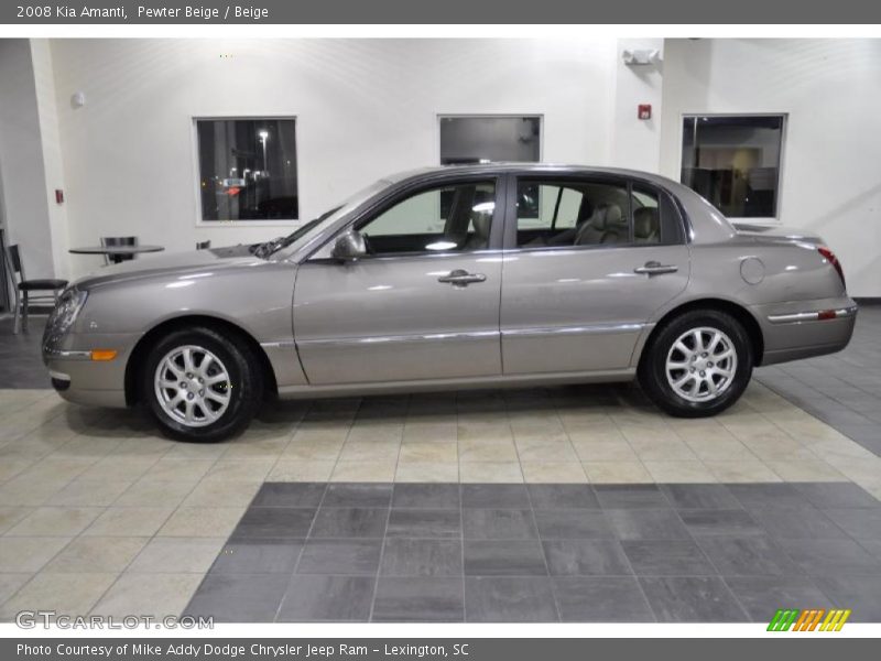Pewter Beige / Beige 2008 Kia Amanti