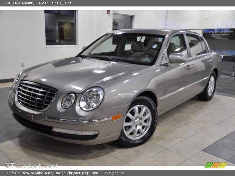 Pewter Beige / Beige 2008 Kia Amanti
