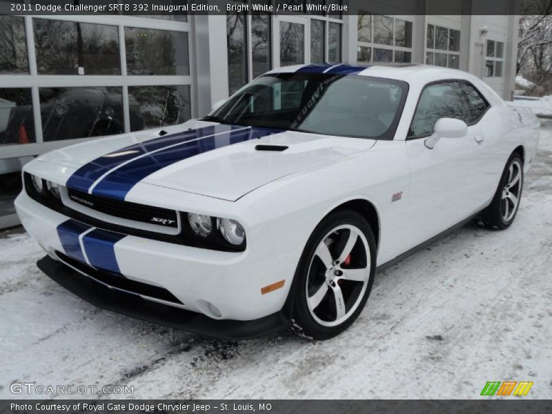 Front 3/4 View of 2011 Challenger SRT8 392 Inaugural Edition
