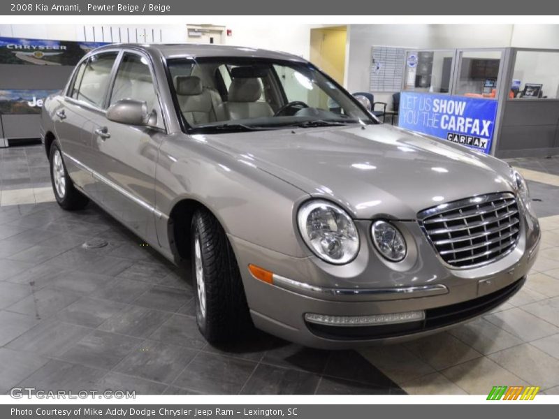Pewter Beige / Beige 2008 Kia Amanti