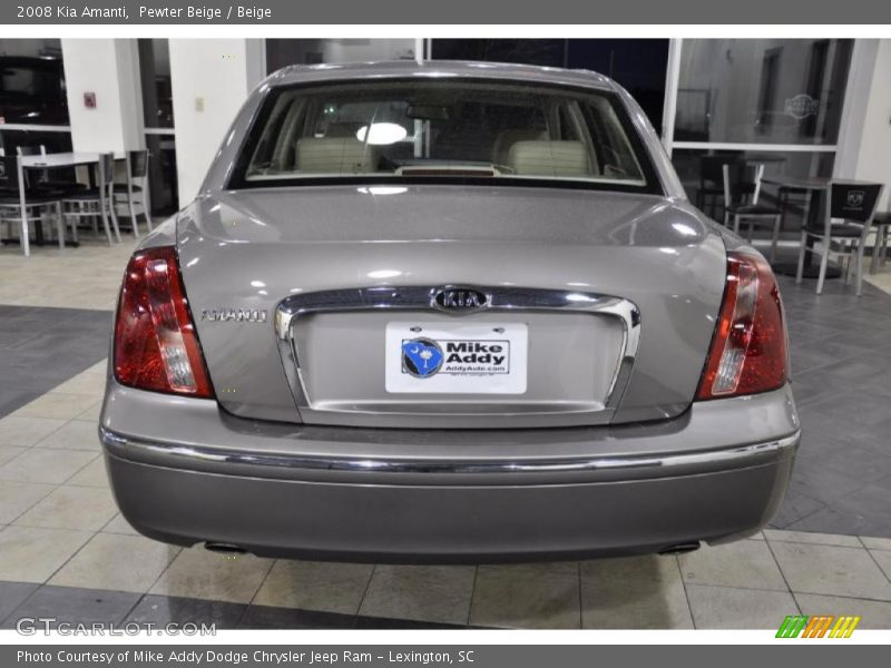 Pewter Beige / Beige 2008 Kia Amanti