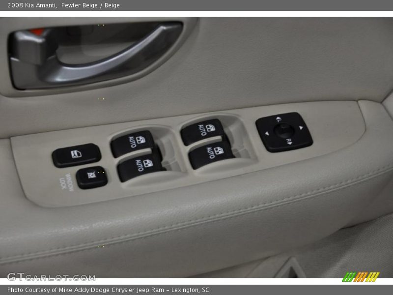 Pewter Beige / Beige 2008 Kia Amanti