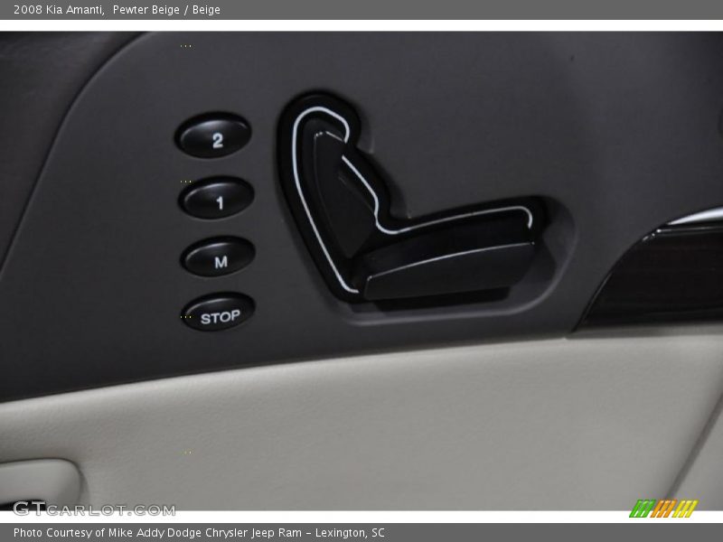 Pewter Beige / Beige 2008 Kia Amanti