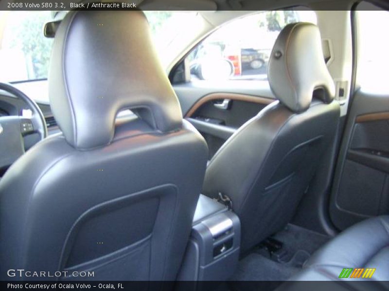 Black / Anthracite Black 2008 Volvo S80 3.2