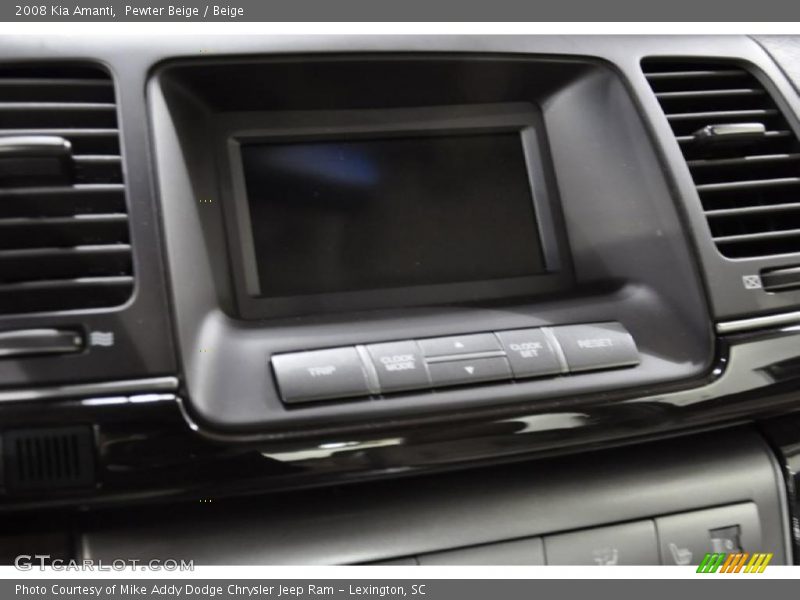 Pewter Beige / Beige 2008 Kia Amanti