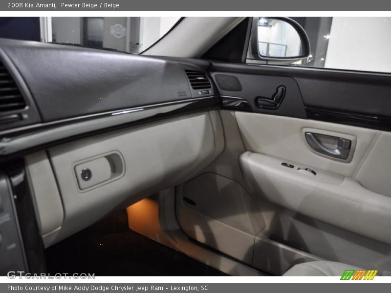 Pewter Beige / Beige 2008 Kia Amanti