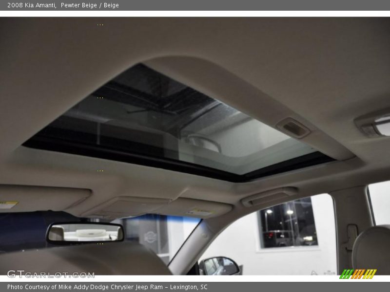 Pewter Beige / Beige 2008 Kia Amanti