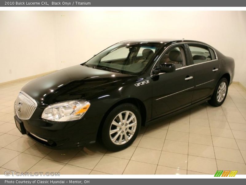 Black Onyx / Titanium 2010 Buick Lucerne CXL