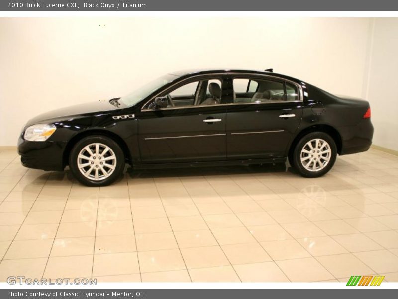 Black Onyx / Titanium 2010 Buick Lucerne CXL