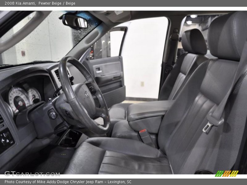 Pewter Beige / Beige 2008 Kia Amanti