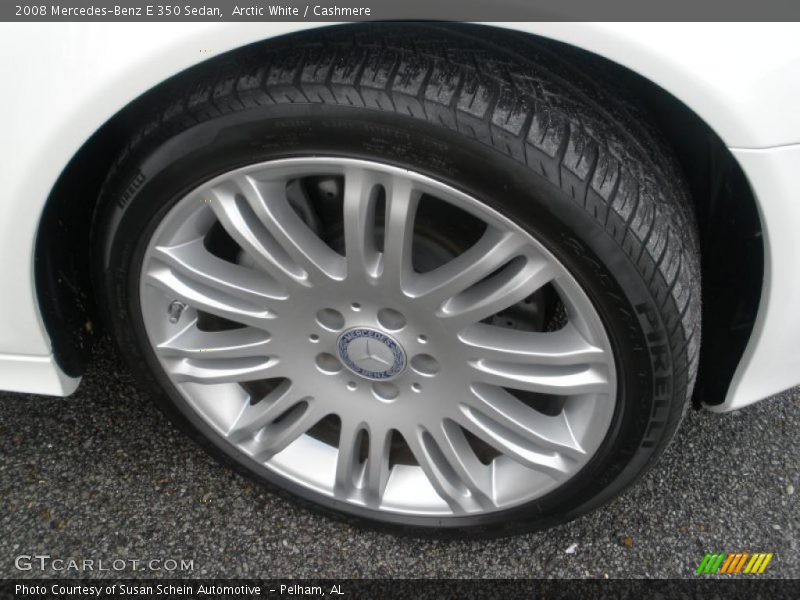 Arctic White / Cashmere 2008 Mercedes-Benz E 350 Sedan
