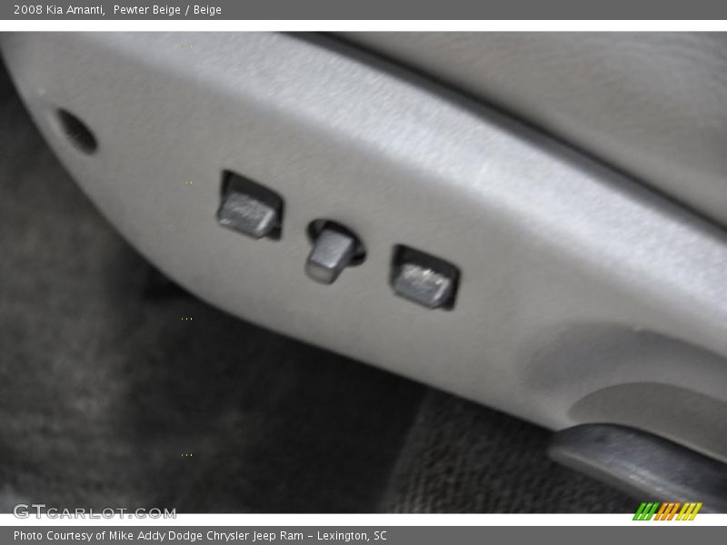 Pewter Beige / Beige 2008 Kia Amanti